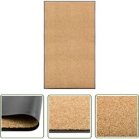 The Living Store - Fußmatte Waschbar Creme 90x150 cm - Innenfußmatte - Außentürmatte - Anti-Rutschmatte - Waschebene - Cremefarbene Fußmatte The Living Store - Fußmatte Waschbar Creme 90x150 cm - Innenfußmatte - Außentürmatte - Anti-Rutschmatte - Waschebene - Cremefarbene Fußmatte von THE LIVING STORE