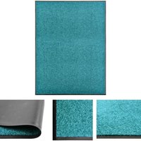 The Living Store - Fußmatte Waschbar Cyan 90x120 cm - Fußmatten - Türkis The Living Store - Fußmatte Waschbar Cyan 90x120 cm - Fußmatten - Türkis von THE LIVING STORE