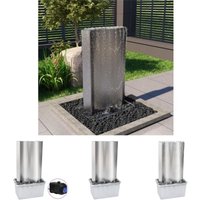 The Living Store Gartenbrunnen Silbern 60,2x37x122,1 cm Edelstahl - Brunnen & Wasserfälle The Living Store Gartenbrunnen Silbern 60,2x37x122,1 cm Edelstahl - Brunnen & Wasserfälle von THE LIVING STORE