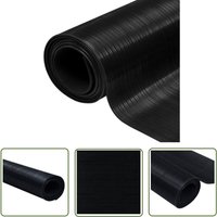 The Living Store Gummimatte Anti-Rutsch 2 x 1 m Geriffelt - Gummi Matte - Rutschfest - Bodenschutz - Auto Matten - Werkstattmatte The Living Store Gummimatte Anti-Rutsch 2 x 1 m Geriffelt - Gummi Matte - Rutschfest - Bodenschutz - Auto Matten - Werkstattmatte von THE LIVING STORE