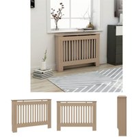 The Living Store - Heizkörperverkleidung 112x19x81,5 cm mdf - Heizkörper-Zubehör - Braun The Living Store - Heizkörperverkleidung 112x19x81,5 cm mdf - Heizkörper-Zubehör - Braun von THE LIVING STORE