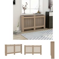 The Living Store - Heizkörperverkleidung 152x19x81,5 cm mdf - Heizkörper-Zubehör - Braun von THE LIVING STORE