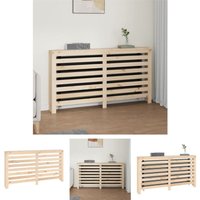 The Living Store Heizkörperverkleidung 153x19x84 cm Massivholz Kiefer - Heizkörper-Zubehör von THE LIVING STORE