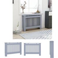 The Living Store - Heizkörperverkleidung Anthrazit 112x19x81,5 cm mdf - Heizkörper-Zubehör - Anthrazit The Living Store - Heizkörperverkleidung Anthrazit 112x19x81,5 cm mdf - Heizkörper-Zubehör - Anthrazit von THE LIVING STORE