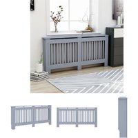 The Living Store - Heizkörperverkleidung Anthrazit 172x19x81,5 cm mdf - Heizkörper-Zubehör - Anthrazit The Living Store - Heizkörperverkleidung Anthrazit 172x19x81,5 cm mdf - Heizkörper-Zubehör - Anthrazit von THE LIVING STORE