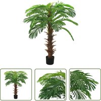 The Living Store - Künstliche Palme Cycas mit Topf 140 cm Grün - Künstliche Palme - Cycas-Palme - Palmen - Deko Pflanzen - Kunstpflanzen The Living Store - Künstliche Palme Cycas mit Topf 140 cm Grün - Künstliche Palme - Cycas-Palme - Palmen - Deko Pflanzen - Kunstpflanzen von THE LIVING STORE