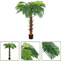 The Living Store - Künstliche Palme Cycas mit Topf 160 cm Grün - Künstliche Palme - Cycas-Palme - Palmen Indoor - Deko Pflanzen - Kunstpflanzen The Living Store - Künstliche Palme Cycas mit Topf 160 cm Grün - Künstliche Palme - Cycas-Palme - Palmen Indoor - Deko Pflanzen - Kunstpflanzen von THE LIVING STORE