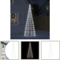 The Living Store LED-Weihnachtsbaum für Fahnenmast 550 LEDs Kaltweiß 300 cm - LED Beleuchtung - Weihnachtsdeko - Weihnachtsbaum - Fahnenmast The Living Store LED-Weihnachtsbaum für Fahnenmast 550 LEDs Kaltweiß 300 cm - LED Beleuchtung - Weihnachtsdeko - Weihnachtsbaum - Fahnenmast von THE LIVING STORE