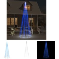 The Living Store LED-Weihnachtsbaum für Fahnenmast Blau 732 LEDs 500 cm - Weihnachtsbeleuchtung The Living Store LED-Weihnachtsbaum für Fahnenmast Blau 732 LEDs 500 cm - Weihnachtsbeleuchtung von THE LIVING STORE