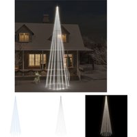 The Living Store LED-Weihnachtsbaum für Fahnenmast Kaltweiß 1134 LEDs 800 cm - Weihnachtsbeleuchtung The Living Store LED-Weihnachtsbaum für Fahnenmast Kaltweiß 1134 LEDs 800 cm - Weihnachtsbeleuchtung von THE LIVING STORE