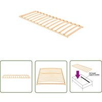Lattenrost mit 13 Latten 70x200 cm - Holzlattenrost - Lattenrost 70x200 - Bettenrahmen - Lattenrost Buche - Lattenrost Günstig - The Living Store Lattenrost mit 13 Latten 70x200 cm - Holzlattenrost - Lattenrost 70x200 - Bettenrahmen - Lattenrost Buche - Lattenrost Günstig - The Living Store von THE LIVING STORE