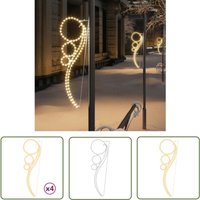 The Living Store Lichterketten 4 Stk. Kugelförmig Warmweiß 111,5x35x4,5 cm - Weihnachtsdeko - Lichterkette - Outdoor Beleuchtung - LED Lichterkette The Living Store Lichterketten 4 Stk. Kugelförmig Warmweiß 111,5x35x4,5 cm - Weihnachtsdeko - Lichterkette - Outdoor Beleuchtung - LED Lichterkette von THE LIVING STORE