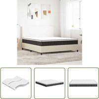 Matratze Bonnell-Federkern Mittel 180x200 cm - Bonnell-Matratze - Federkernmatratze - Matratze Doppelbett - Matratze 180x200 - Schlafqualität - The von THE LIVING STORE