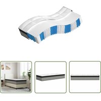 The Living Store Matratze Taschenfederkern Medium Plus 80x200 cm - Federkernmatratze - Taschenfederkern - Matratze - Medium Plus Härtegrad von THE LIVING STORE