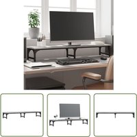 The Living Store - Monitorständer Grau Sonoma 105x23x15,5 cm Holzwerkstoff - Monitorständer - Schreibtisch Organizer - Ergonomie - Holzwerkstoff - pc The Living Store - Monitorständer Grau Sonoma 105x23x15,5 cm Holzwerkstoff - Monitorständer - Schreibtisch Organizer - Ergonomie - Holzwerkstoff - pc von THE LIVING STORE