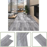 The Living Store - PVC-Fliesen 5,02 m² 2 mm Selbstklebend Matt Holz Grau - PVC-Böden - Selbstklebende Fliesen - Vinylboden - Wohnraumgestaltung The Living Store - PVC-Fliesen 5,02 m² 2 mm Selbstklebend Matt Holz Grau - PVC-Böden - Selbstklebende Fliesen - Vinylboden - Wohnraumgestaltung von THE LIVING STORE