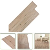 The Living Store - PVC-Fliesen Selbstklebend 5,02 m² 2 mm Eichen-Optik Braun - PVC-Böden - Vinyl-Böden - Eichen-Optik - Schwimmender Boden - DIY-Boden von THE LIVING STORE