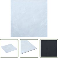 The Living Store - PVC-Fliesen Selbstklebend 5,11 m² Weiß Marmor-Optik - pvc Boden - Selbstklebender Bodenbelag - Vinyl Boden - Wohnzimmer Boden von THE LIVING STORE