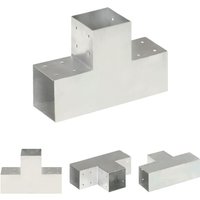 The Living Store Pfostenverbinder T-Form Verzinktes Metall 101 x 101 mm - Zaunpfosten & -querlatten The Living Store Pfostenverbinder T-Form Verzinktes Metall 101 x 101 mm - Zaunpfosten & -querlatten von THE LIVING STORE