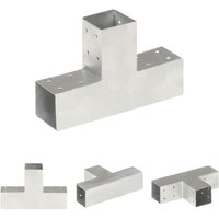 The Living Store - Pfostenverbinder T-Form Verzinktes Metall 71 x 71 mm - Zaunpfosten & -querlatten - Silber The Living Store - Pfostenverbinder T-Form Verzinktes Metall 71 x 71 mm - Zaunpfosten & -querlatten - Silber von THE LIVING STORE