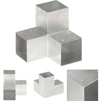 The Living Store Pfostenverbinder Y-Form Verzinktes Metall 101 x 101 mm - Zaunpfosten & -querlatten The Living Store Pfostenverbinder Y-Form Verzinktes Metall 101 x 101 mm - Zaunpfosten & -querlatten von THE LIVING STORE