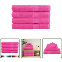 The Living Store - Premium-Saunatücher solund 4 Stk. Rosa 80x200 cm 600 g/m² - Saunatücher - Handtücher - Badeset - Wellness - Baumwolle The Living Store - Premium-Saunatücher solund 4 Stk. Rosa 80x200 cm 600 g/m² - Saunatücher - Handtücher - Badeset - Wellness - Baumwolle von THE LIVING STORE