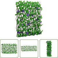 The Living Store - Rankgitter mit Künstlichem Efeu Erweiterbar Grün 180x70 cm - Gartenzäune - Kunststoffpflanzen - Sichtschutz - Rankhilfe The Living Store - Rankgitter mit Künstlichem Efeu Erweiterbar Grün 180x70 cm - Gartenzäune - Kunststoffpflanzen - Sichtschutz - Rankhilfe von THE LIVING STORE