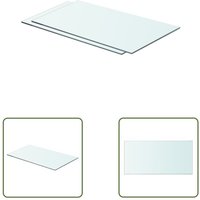 The Living Store Regalböden 2 Stk. Glas Transparent 60 x 30 cm - Wandregal - Glasregal - Regalboden - Dekorationselement - Wohnaccessoires The Living Store Regalböden 2 Stk. Glas Transparent 60 x 30 cm - Wandregal - Glasregal - Regalboden - Dekorationselement - Wohnaccessoires von THE LIVING STORE