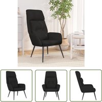 The Living Store - Relaxsessel Schwarz Wildleder-Optik - Sessel - Relaxsessel - Wohnzimmersessel - Lederlook - Schwarz The Living Store - Relaxsessel Schwarz Wildleder-Optik - Sessel - Relaxsessel - Wohnzimmersessel - Lederlook - Schwarz von THE LIVING STORE