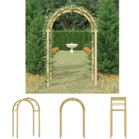 The Living Store - Rosenbogen 141x97x243 cm Massivholz Kiefer Imprägniert - Rosenbögen, Gitter & Pergolen - Braun The Living Store - Rosenbogen 141x97x243 cm Massivholz Kiefer Imprägniert - Rosenbögen, Gitter & Pergolen - Braun von THE LIVING STORE