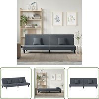The Living Store Schlafsofa Dunkelgrau Samt - Samtsofa - Schlafsofa - Wohnlandschaft - Gästebett - Sofa Bett The Living Store Schlafsofa Dunkelgrau Samt - Samtsofa - Schlafsofa - Wohnlandschaft - Gästebett - Sofa Bett von THE LIVING STORE