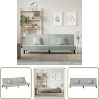 The Living Store Schlafsofa Hellgrau Samt - Samtsofa - Schlafsofa - Wohnlandschaft - Gästebett - Sofa Bett The Living Store Schlafsofa Hellgrau Samt - Samtsofa - Schlafsofa - Wohnlandschaft - Gästebett - Sofa Bett von THE LIVING STORE