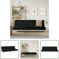 The Living Store - Schlafsofa Schwarz Stoff - Schlafsofa - Gästebett - Sofa Bett - Wohnraum Möbel - Polstersitzmöbel The Living Store - Schlafsofa Schwarz Stoff - Schlafsofa - Gästebett - Sofa Bett - Wohnraum Möbel - Polstersitzmöbel von THE LIVING STORE
