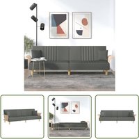 The Living Store - Schlafsofa mit Armlehnen Dunkelgrau Stoff - Schlafsofa - Sofa - Gästebett - Wohnraumgestaltung - Gemütlich The Living Store - Schlafsofa mit Armlehnen Dunkelgrau Stoff - Schlafsofa - Sofa - Gästebett - Wohnraumgestaltung - Gemütlich von THE LIVING STORE