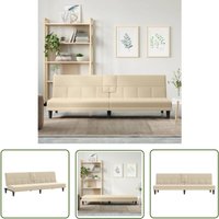 The Living Store Schlafsofa mit Getränkehaltern Creme Stoff - Sofa - Schlafsofa - Gästebett - Wohnzimmersofa - Couch The Living Store Schlafsofa mit Getränkehaltern Creme Stoff - Sofa - Schlafsofa - Gästebett - Wohnzimmersofa - Couch von THE LIVING STORE
