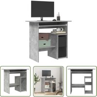 The Living Store - Schreibtisch Betongrau 80x45x74 cm Holzwerkstoff - Schreibtisch - Home Office - Bürostuhl - Arbeitsplatz - Holzwerkstoffmöbel The Living Store - Schreibtisch Betongrau 80x45x74 cm Holzwerkstoff - Schreibtisch - Home Office - Bürostuhl - Arbeitsplatz - Holzwerkstoffmöbel von THE LIVING STORE