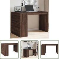 The Living Store - Schreibtisch Braun Eichen-Optik 123,5x73,5x75 cm Holzwerkstoff - Bürotisch - Schreibtisch - Home Office - Eiche Optik The Living Store - Schreibtisch Braun Eichen-Optik 123,5x73,5x75 cm Holzwerkstoff - Bürotisch - Schreibtisch - Home Office - Eiche Optik von THE LIVING STORE