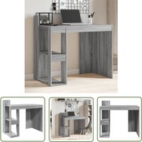 The Living Store - Schreibtisch Grau Sonoma 103,5x56,5x94 cm Holzwerkstoff - Bürotisch - Schreibtisch Grau - Schreibtisch Klein - Home Office The Living Store - Schreibtisch Grau Sonoma 103,5x56,5x94 cm Holzwerkstoff - Bürotisch - Schreibtisch Grau - Schreibtisch Klein - Home Office von THE LIVING STORE