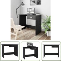 The Living Store Schreibtisch Schwarz 100×50×76 cm Holzwerkstoff - Schreibtisch - Bürostuhl - Home Office - Arbeitsplatz - Holzwerkstoffmöbel The Living Store Schreibtisch Schwarz 100×50×76 cm Holzwerkstoff - Schreibtisch - Bürostuhl - Home Office - Arbeitsplatz - Holzwerkstoffmöbel von THE LIVING STORE