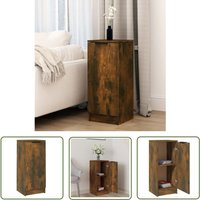 The Living Store Sideboard Räuchereiche 30x30x70 cm Holzwerkstoff - Schreibtisch - Wohnzimmermöbel - Sideboard - Regal - Holzmöbel The Living Store Sideboard Räuchereiche 30x30x70 cm Holzwerkstoff - Schreibtisch - Wohnzimmermöbel - Sideboard - Regal - Holzmöbel von THE LIVING STORE
