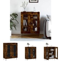 The Living Store Sideboard Räuchereiche 69,5x34x90 cm Holzwerkstoff - Sideboards The Living Store Sideboard Räuchereiche 69,5x34x90 cm Holzwerkstoff - Sideboards von THE LIVING STORE