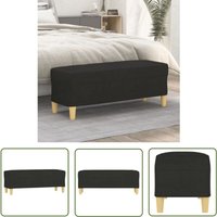 The Living Store - Sitzbank Schwarz 100x35x41 cm Stoff - Sitzbank - Schwarze Sitzbank - Flurbank - Sofa - Polsterung The Living Store - Sitzbank Schwarz 100x35x41 cm Stoff - Sitzbank - Schwarze Sitzbank - Flurbank - Sofa - Polsterung von THE LIVING STORE