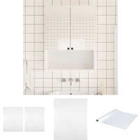 The Living Store - Spiegelfolien 2 Stk. Selbstklebend 60x200 cm pet - Fensterfolie The Living Store - Spiegelfolien 2 Stk. Selbstklebend 60x200 cm pet - Fensterfolie von THE LIVING STORE