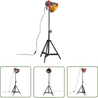 The Living Store Stehleuchte 25 W Mehrfarbig 35x35x65/95 cm E27 - Industrielampen - Stehlampe - Wohnraumleuchte - Eisenleuchten - Vintagelampe The Living Store Stehleuchte 25 W Mehrfarbig 35x35x65/95 cm E27 - Industrielampen - Stehlampe - Wohnraumleuchte - Eisenleuchten - Vintagelampe von THE LIVING STORE