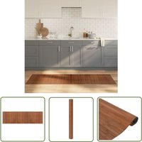 The Living Store Teppich Rechteckig Braun 60x200 cm Bambus - Bambus Teppich - Naturfaser Teppich - Wohnteppich - Flurmatte - Rutschfeste Matte The Living Store Teppich Rechteckig Braun 60x200 cm Bambus - Bambus Teppich - Naturfaser Teppich - Wohnteppich - Flurmatte - Rutschfeste Matte von THE LIVING STORE