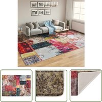 The Living Store Teppich Waschbar Mehrfarbig 400x300 cm Rutschfest - Samt Teppich - Wohnzimmerteppich - Flur Teppich - Multifarben Teppich - Digital The Living Store Teppich Waschbar Mehrfarbig 400x300 cm Rutschfest - Samt Teppich - Wohnzimmerteppich - Flur Teppich - Multifarben Teppich - Digital von THE LIVING STORE