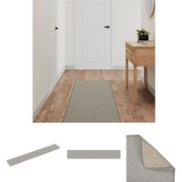 The Living Store - Teppichläufer Sisal-Optik Taupe 50x300 cm - Teppiche - Taupe von THE LIVING STORE