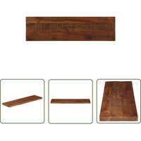 The Living Store Tischplatte 110x40x2,5 cm Rechteckig Altholz Massiv - Holztischplatte - Esstisch Platte - Tischplatte Massiv - Holzt Tischplatte The Living Store Tischplatte 110x40x2,5 cm Rechteckig Altholz Massiv - Holztischplatte - Esstisch Platte - Tischplatte Massiv - Holzt Tischplatte von THE LIVING STORE