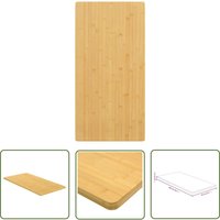 The Living Store Tischplatte 50x100x1,5 cm Bambus - Bambus Platte - Wohnzimmer Deko - Esstisch Zubehör - Couchtisch Platte - Sideboard Platte The Living Store Tischplatte 50x100x1,5 cm Bambus - Bambus Platte - Wohnzimmer Deko - Esstisch Zubehör - Couchtisch Platte - Sideboard Platte von THE LIVING STORE