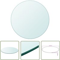 Tischplatte aus gehärtetem Glas rund 300 mm - Tischplatte - Glastischplatte - Runde Tischplatte - Transparente Tischplatte - Gehärtetes Glas - The Tischplatte aus gehärtetem Glas rund 300 mm - Tischplatte - Glastischplatte - Runde Tischplatte - Transparente Tischplatte - Gehärtetes Glas - The von THE LIVING STORE